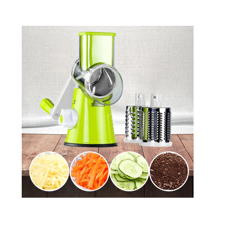 Razatoare Multifunctionala, Pentru Taiat Legume, Verdeturi Si Branzeturi, Verde