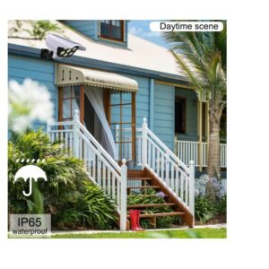 Lampa solara cu senzor de miscare, MicroUSB, Alb