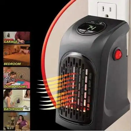 Aeroterma portabila Handy Heater, Consum Mic De Energie, Temporizator si Setare Viteza