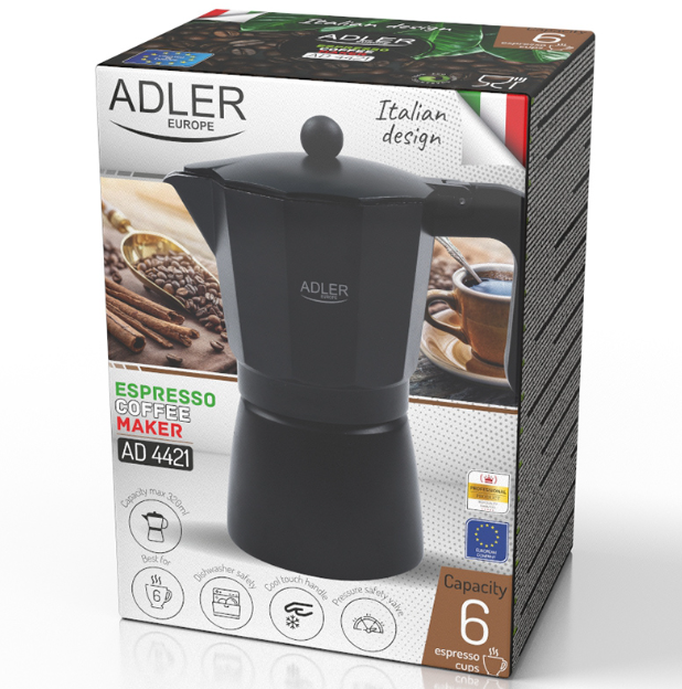 APARAT DE FACUT CAFEA ESPRESSO 320ML ADLER
