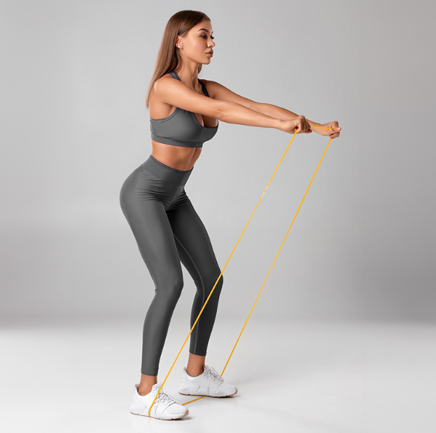 SET 3 BENZI ELASTICE LATEX POWER BAND 4-32KG REBELACTIV