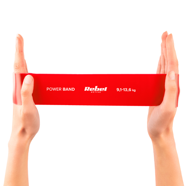SET 5 BENZI ELASTICE LATEX MINI BAND 2-18KG REBEL ACTIV
