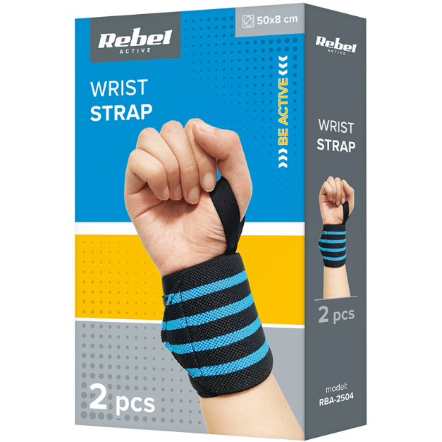 2 BENZI STRANGERE INCHEIETURA WRIST WRAP REBEL ACTIVE