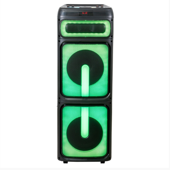 BOXA PORTABILA 2X10"/25CM 400W RMS CU USB/SD/BLUETOOTH