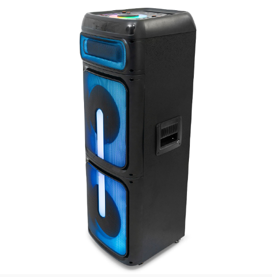 BOXA PORTABILA 2X10"/25CM 400W RMS CU USB/SD/BLUETOOTH