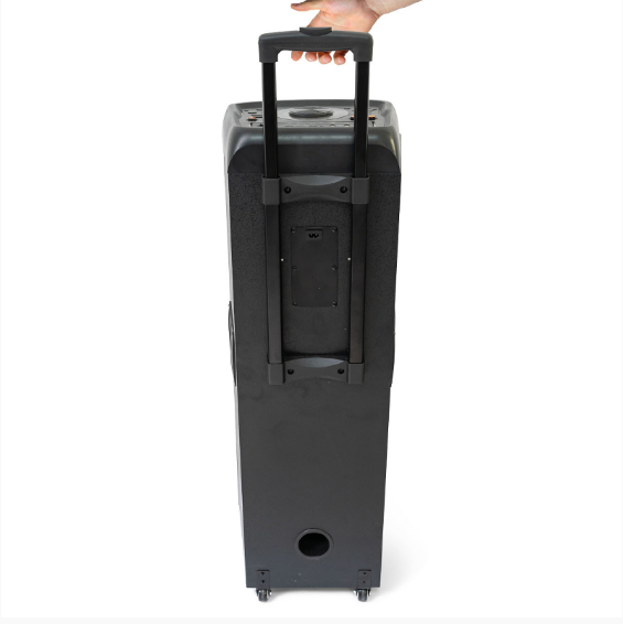 BOXA PORTABILA 2X10"/25CM 400W RMS CU USB/SD/BLUETOOTH