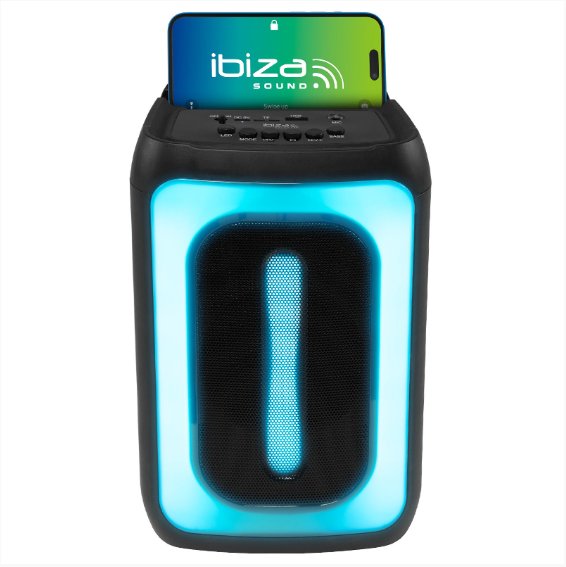 BOXA PORTABILA 4"/10CM 25W TWS BT/FM/USB/MSD