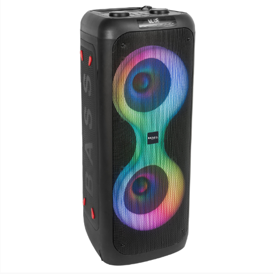 BOXA PORTABILA 2X8"/20CM 200W RMS CU USB/SD/BLUETOOTH