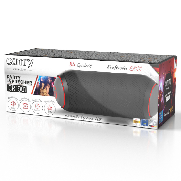BOXA BLUETOOTH PORTABILA CR 1901 CAMRY