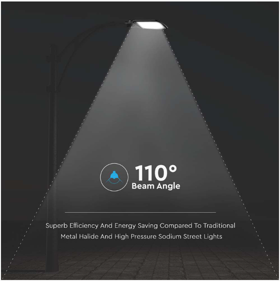 CORP ILUMINAT STRADAL LED 100W 6500K - NEGRU
