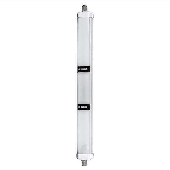 CORP ILUMINAT LED 60CM 18W 6500K ALB RECE IP65
