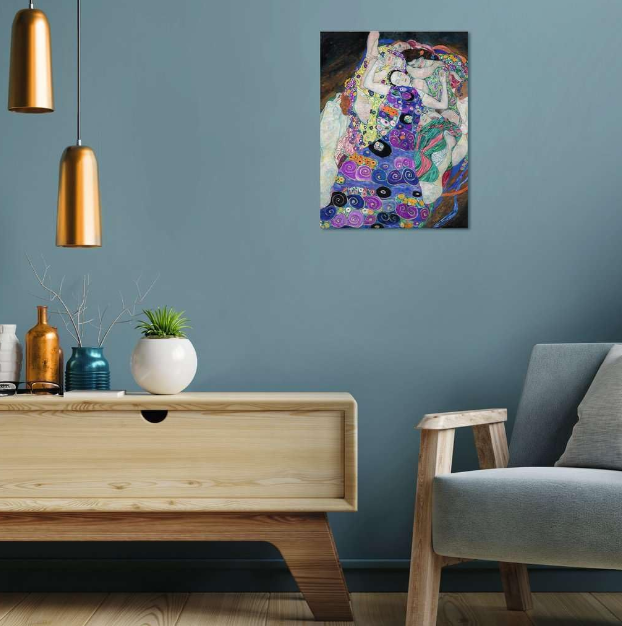 Art Set pictura pe numere motiv premium - Virgin (Gustav Klimt)