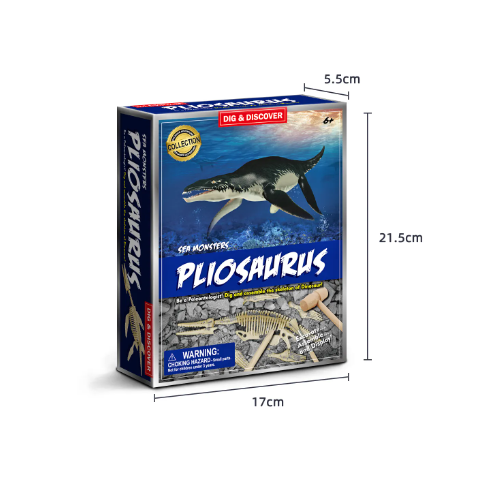 DigKit Set Educațional Pliosaurus - Excavează și Descoperă Lumea Dinozaurilor