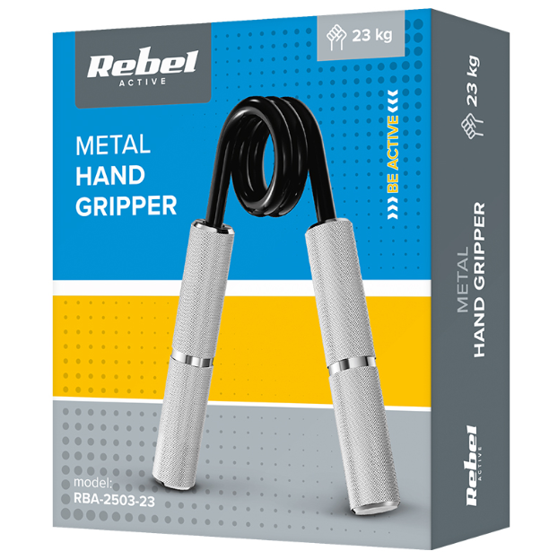 EXTENSOR METALIC HAND GRIPPER 23KG REBEL ACTIVE