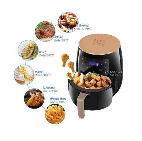 Friteuza Electrica AirFryer cu Aer Cald, Afisaj Digital