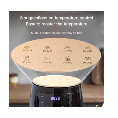 Friteuza Electrica AirFryer cu Aer Cald, Afisaj Digital
