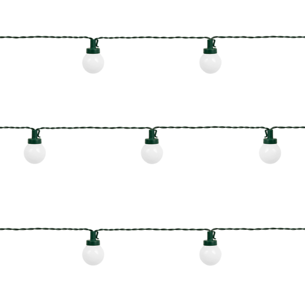 SIR LED ILUMINAT FESTIV ALB CALD 8.8M