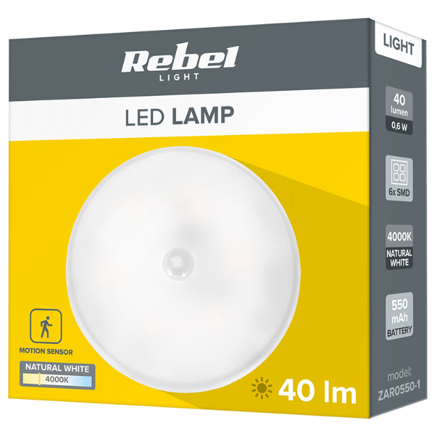 LAMPA LED MAGNET SENZOR MISCARE ACUMULATOR