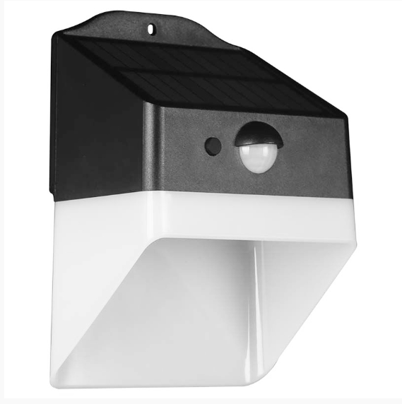 LAMPA EXTERIOARA 2W 4000K INCARCARE SOLARA - ALB/NEGRU