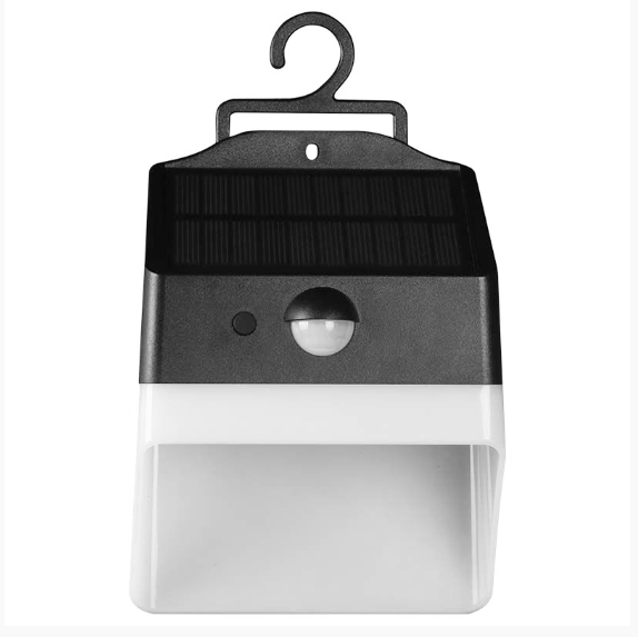 LAMPA EXTERIOARA 2W 4000K INCARCARE SOLARA - ALB/NEGRU