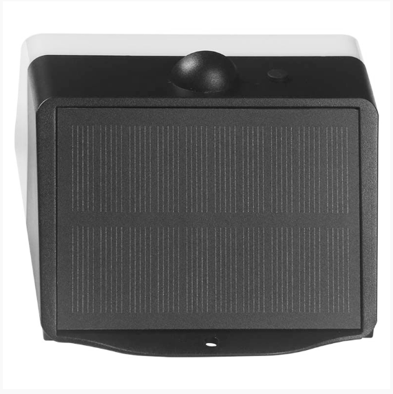 LAMPA EXTERIOARA 2W 4000K INCARCARE SOLARA - ALB/NEGRU