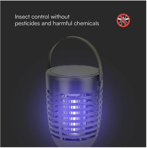 APARAT ANITI-INSECTE CU INCARCARE SOLARA 3IN1 1.3W