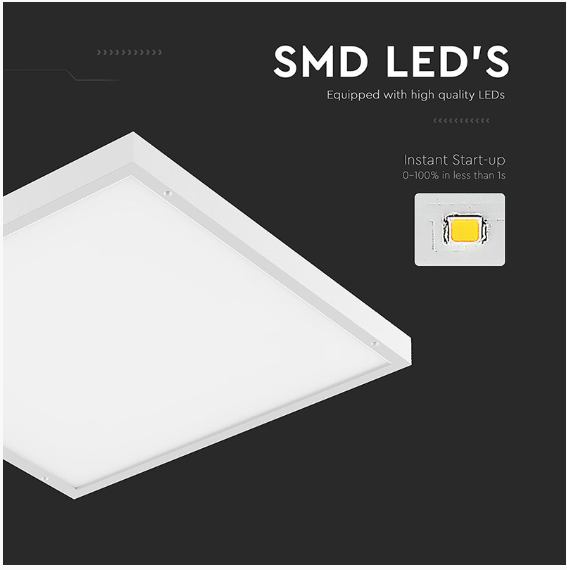 PANOU LED 36W 2IN1 60CM X 60CM 4000LM 4000K ALB NEUTRU