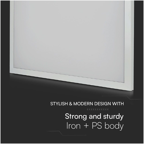 PANOU LED 36W 2IN1 60CM X 60CM 3960LM 6500K ALB RECE, CIP SAMSUNG