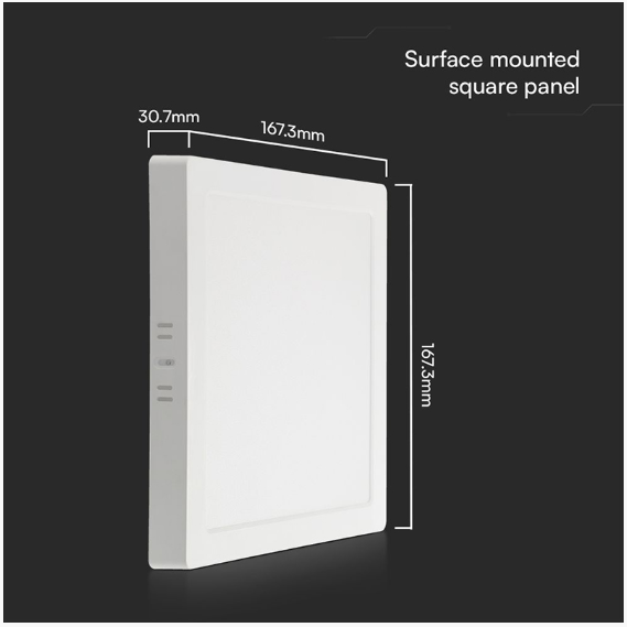PANOU LED APLICABIL 12W 6500K CIP SAMSUNG