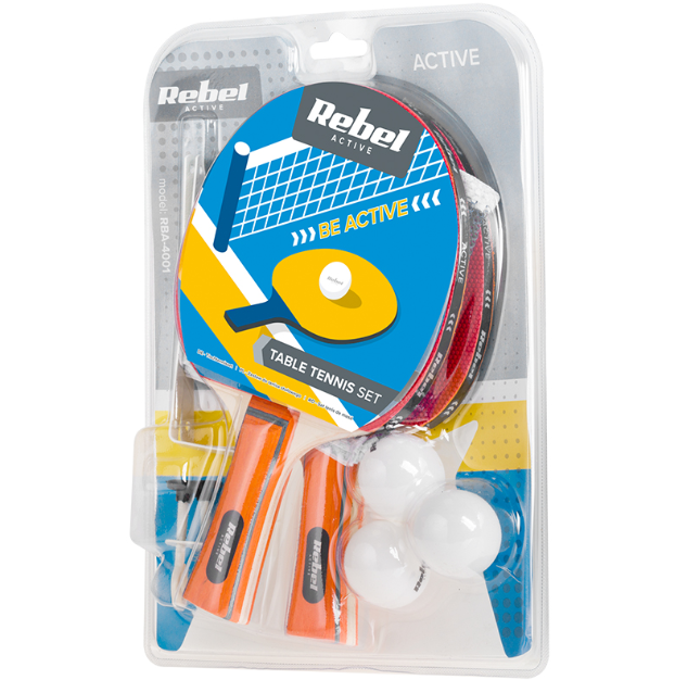 SET TENIS DE MASA PING PONG REBEL ACTIVE