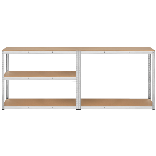 RAFT METALIC 5 POLITE MDF 205X120X45 750KG REBEL