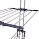 Uscator Vertical pentru Rufe Haine Mobil si Pliabil pentru Spatii Mici, Suport Umerase, Inaltime 173cm