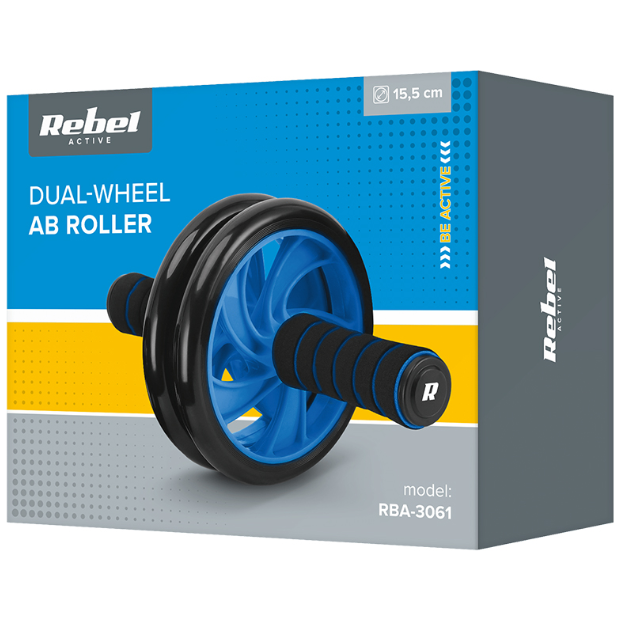 ROATA FITNESS ABDOMEN AB-WHEEL AB-2 REBEL ACTIVE