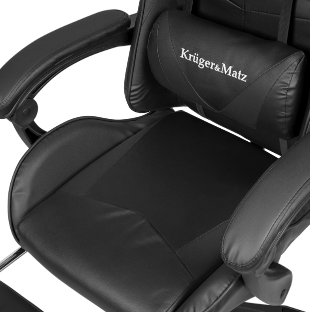 SCAUN GAMING GX-150 NEGRU KRUGER&MATZ