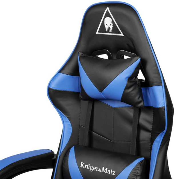 SCAUN GAMING GX-150 ALBASTRU KRUGER&MATZ