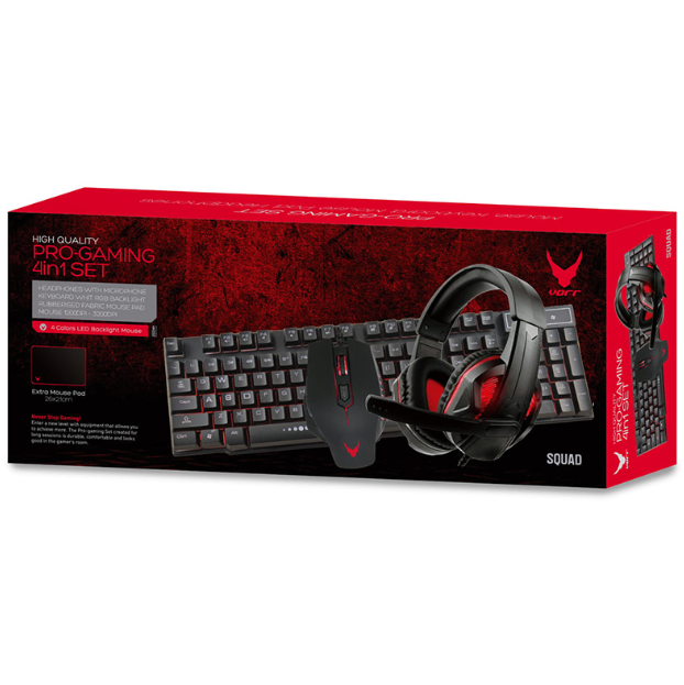 SET GAMING 4IN1 SQUAD VARR