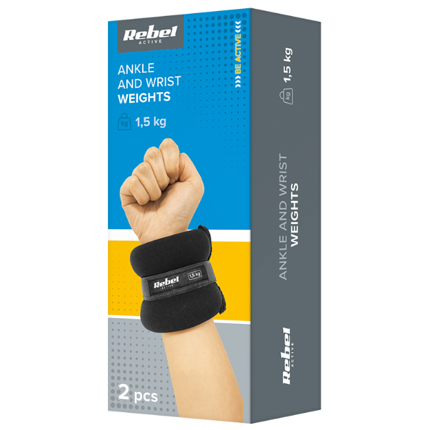 SET 2 GREUTATI INCHEIETURA 2X1.5KG REBEL ACTIVE