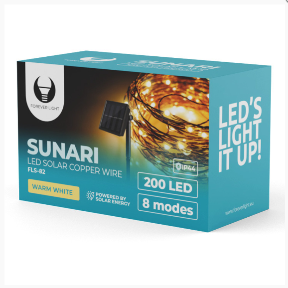 SIR ILUMINAT CU INCARCARE SOLARA IP44 ALB CALD