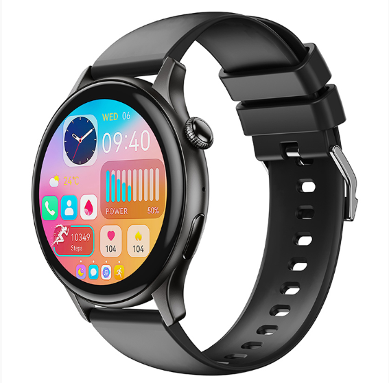 SMARTWATCH AMOLED J6 IP68 - NEGRU