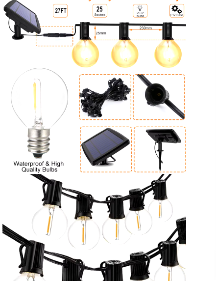Set Lampă Solară - Iluminat Economic și Ecologic