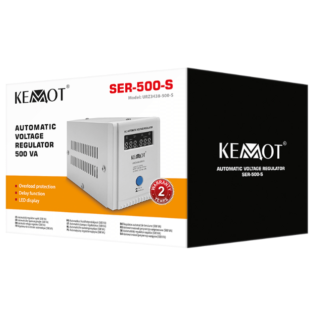 STABILIZATOR TENSIUNE AUTOMAT 500VA KEMOT