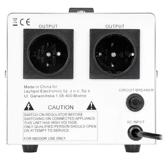 STABILIZATOR TENSIUNE SERVOMOTOR 1000VA KEMOT
