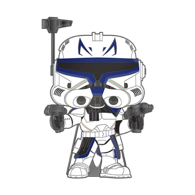 Figurină Star Wars Captain Rex - Ediție Colecționabilă cu Efect Glow in the Dark