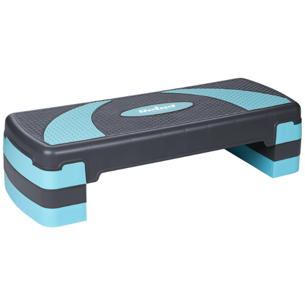 STEPPER AEROBIC 3 NIVELE GRI ALBASTRU REBEL ACTIVE