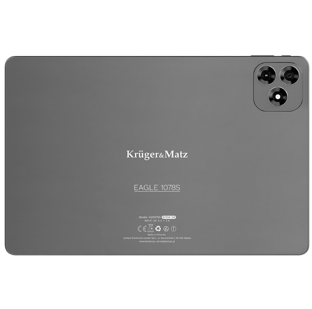 TABLETA 4G 8GB 256GB ANDROID 15 KRUGER&MATZ