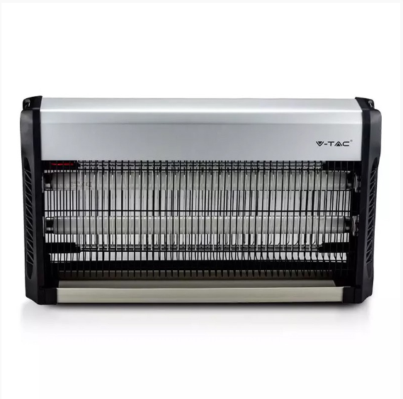 APARAT ANTI-INSECTE CU LUMINA UV 2X15W