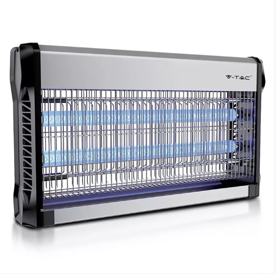 APARAT ANTI-INSECTE CU LUMINA UV 2X15W