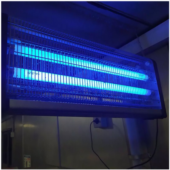 APARAT ANTI-INSECTE CU LUMINA UV 2X15W
