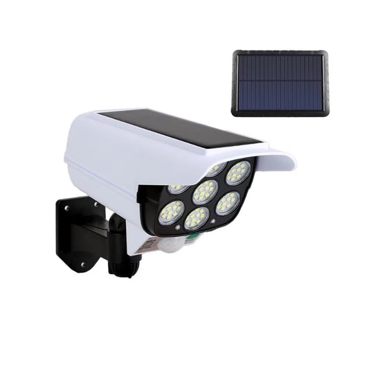 Lampa solara cu senzor de miscare, MicroUSB, Alb
