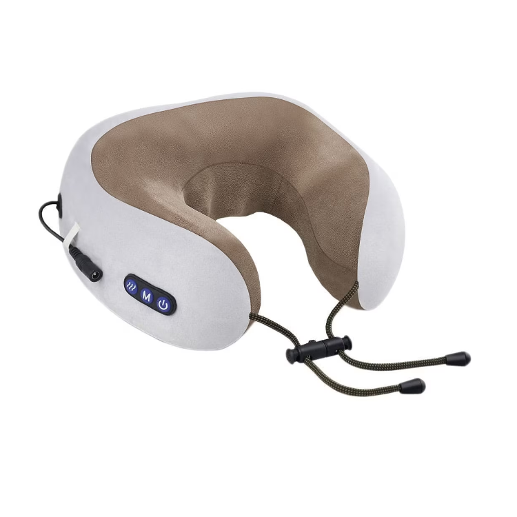 Perna electrica cu vibromasaj Toydem®, pentru zona cervicala, perfect pentru calatorii